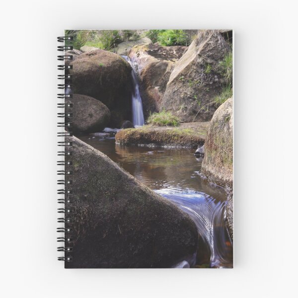 Item preview, Rocky Stream Waterfall Brontë Country Nature Photography designed and sold by OnHeathAndMoor.
