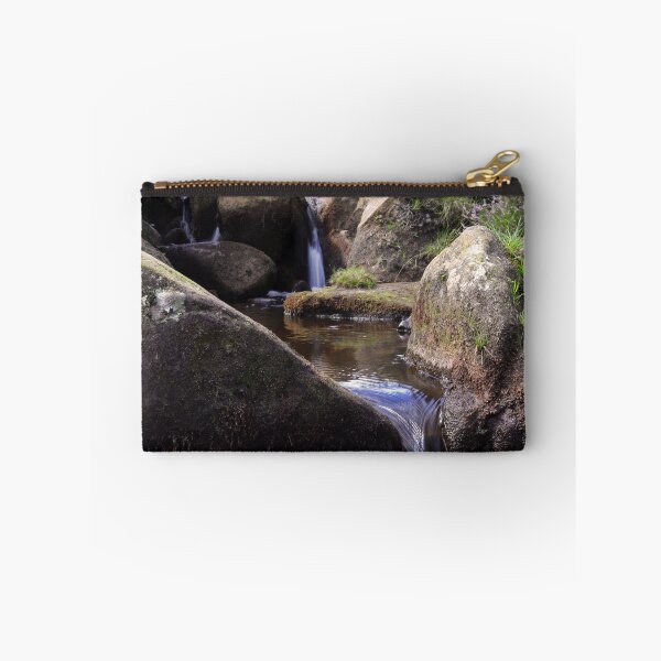 Item preview, Rocky Stream Waterfall Brontë Country Nature Photography designed and sold by OnHeathAndMoor.