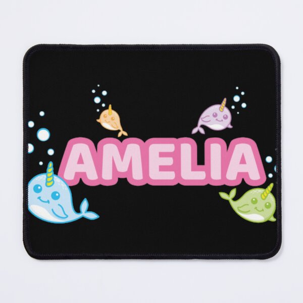Item preview, Personalised Amelia Narwhal Sea Unicorn Design designed and sold by yefriramadhan.