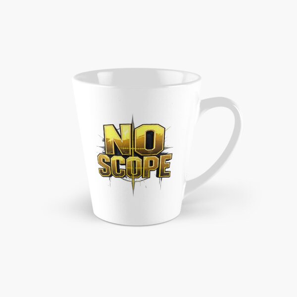 Item preview, No Scope Sniper Game Golden Typography  designed and sold by LC&LCPlatform.