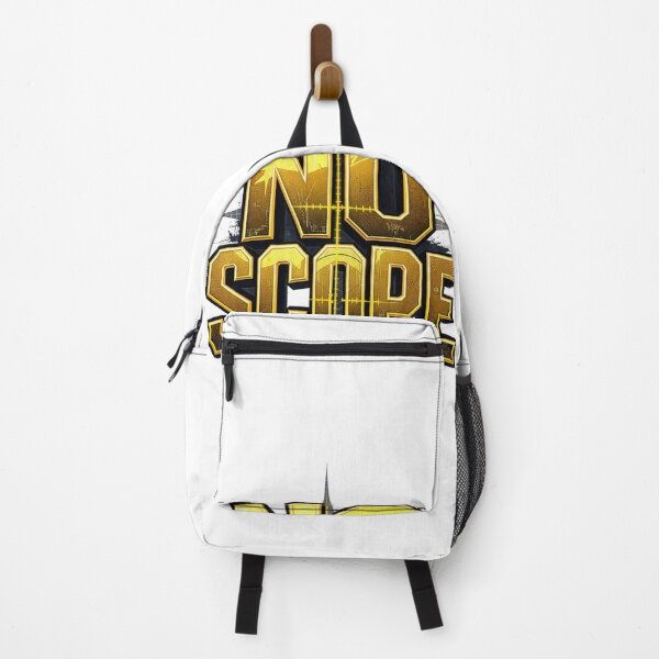 Item preview, No Scope Sniper Game Golden Typography designed and sold by LC&LCPlatform.