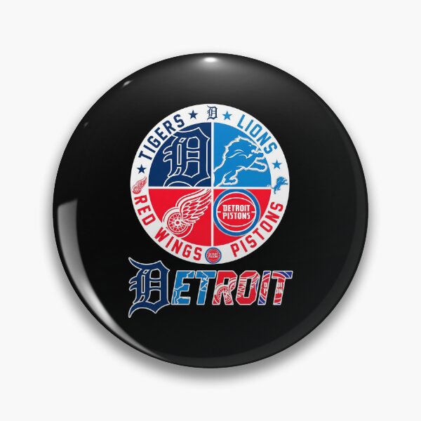 Item preview, Tigers Lions Red Wings Detroit Pistons Detroit designed and sold by yuckticke.