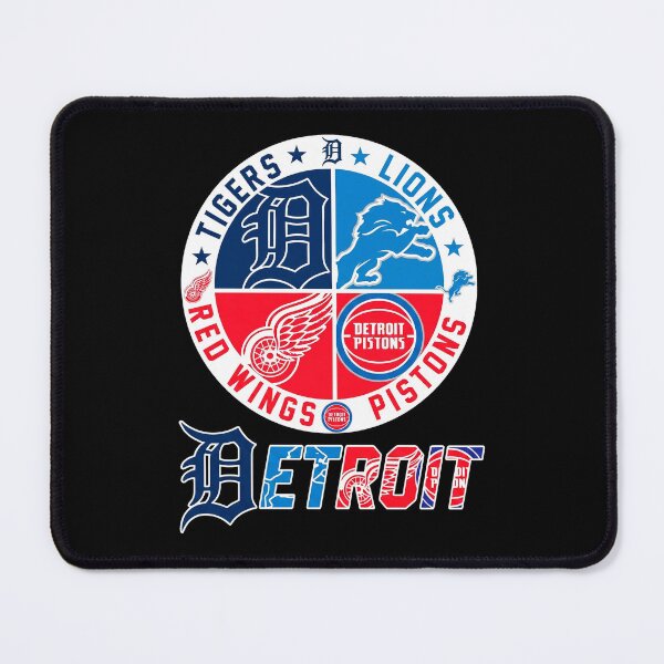 Item preview, Tigers Lions Red Wings Detroit Pistons Detroit designed and sold by yuckticke.