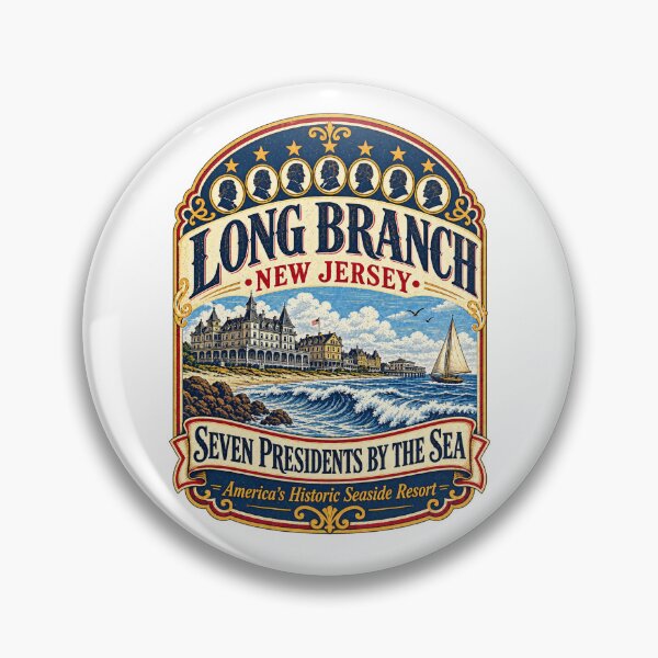 Item preview, Long Branch New Jersey – Seven Presidents by the Sea: designed and sold by Past in Threads.