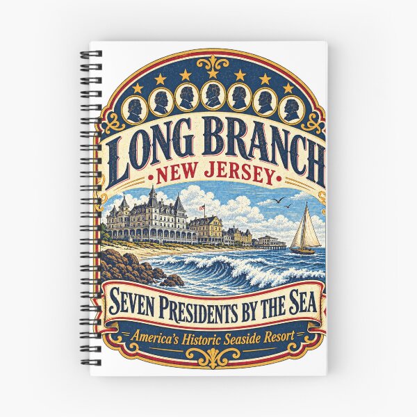 Item preview, Long Branch New Jersey – Seven Presidents by the Sea: designed and sold by Past in Threads.