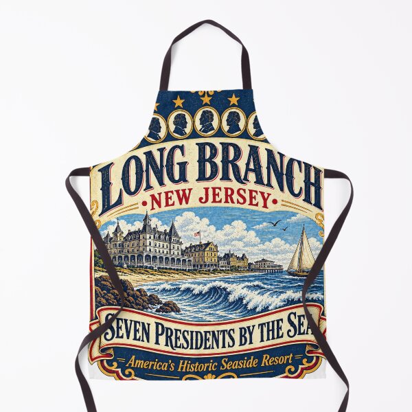 Item preview, Long Branch New Jersey – Seven Presidents by the Sea: designed and sold by Past in Threads.
