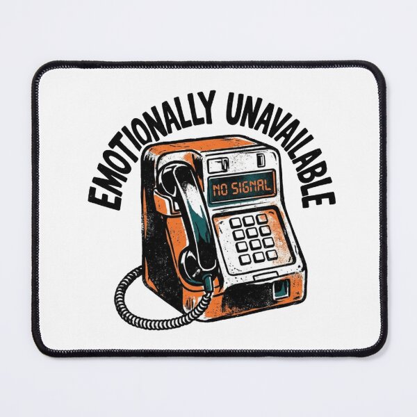 Item preview, Emotionally Unavailable Retro 90s Payphone Vintage Graphic T-Shirt designed and sold by YourWearPulse.