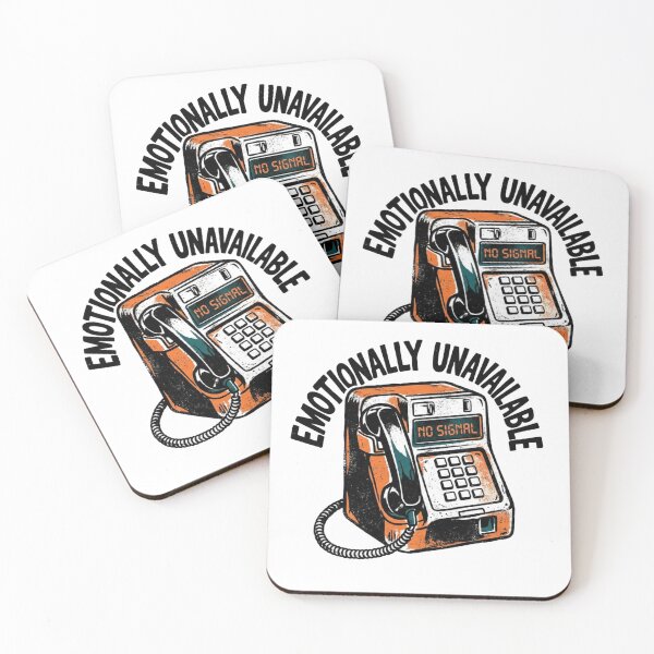 Item preview, Emotionally Unavailable Retro 90s Payphone Vintage Graphic T-Shirt designed and sold by YourWearPulse.