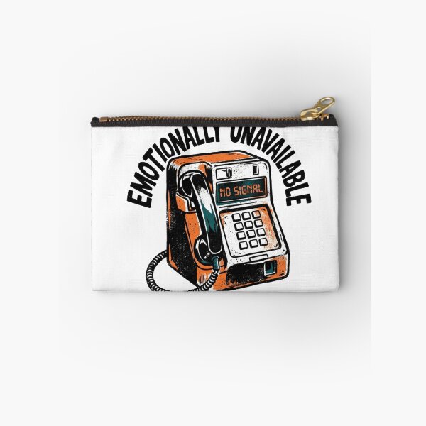 Item preview, Emotionally Unavailable Retro 90s Payphone Vintage Graphic T-Shirt designed and sold by YourWearPulse.