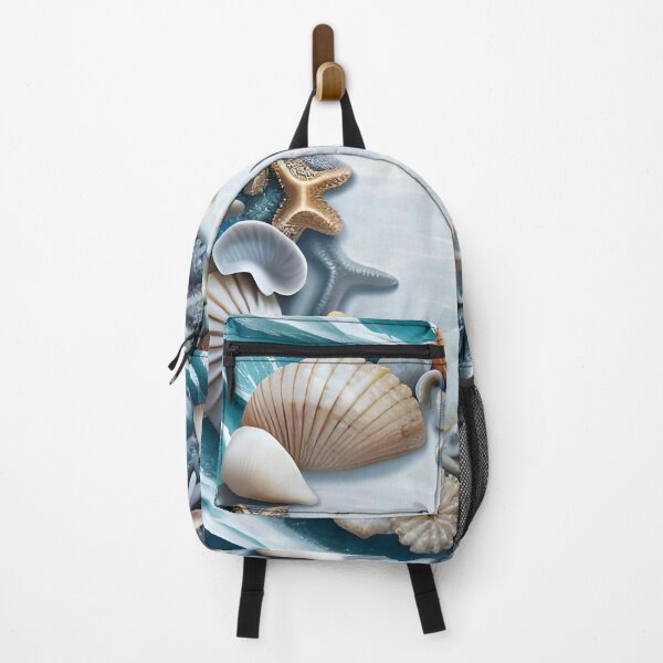 Item preview, Ocean Wreath: Seashell and Starfish Frame designed and sold by Serene Strokes Art.
