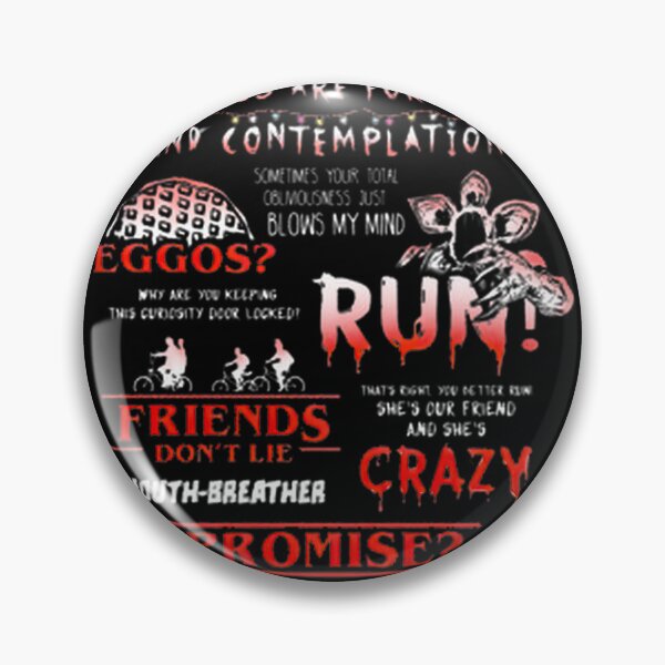 Item preview, Stranger Things Quotes designed and sold by ShilohHagene1.