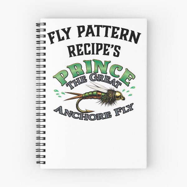 Item preview, Prince the Great Anchor Fly fly fishing illustration, beadhead prince nymph. designed and sold by Art-Horizon.