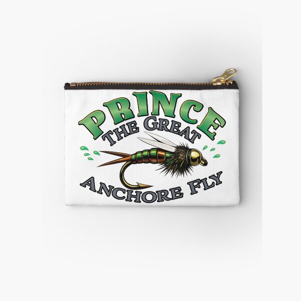 Item preview, Prince the Great Anchor Fly fly fishing illustration, beadhead prince nymph. designed and sold by Art-Horizon.