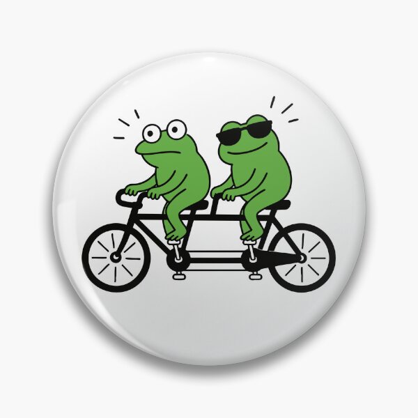 Item preview, Tandem Frogs designed and sold by gunaone-design.