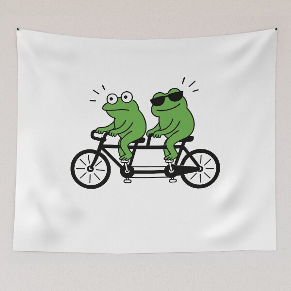 Item preview, Tandem Frogs designed and sold by gunaone-design.
