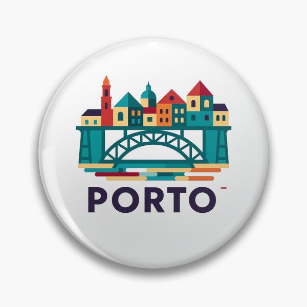 Item preview, Porto Portugal Travel Poster - Dom Luis I Bridge Wall Art designed and sold by OzzFrequency.