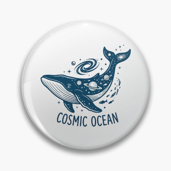 Item preview, Cosmic Ocean Humpback Whale Galaxy Stars Celestial Space Art designed and sold by Amir Faysal.