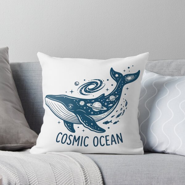 Item preview, Cosmic Ocean Humpback Whale Galaxy Stars Celestial Space Art designed and sold by Amir Faysal.
