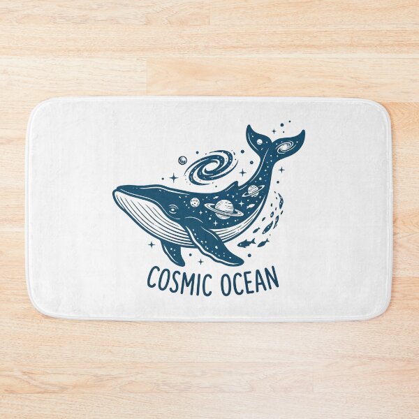 Item preview, Cosmic Ocean Humpback Whale Galaxy Stars Celestial Space Art designed and sold by Amir Faysal.