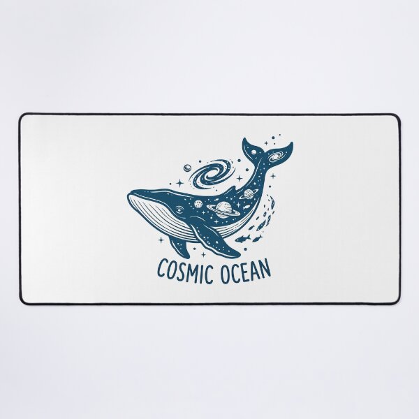 Item preview, Cosmic Ocean Humpback Whale Galaxy Stars Celestial Space Art designed and sold by Amir Faysal.