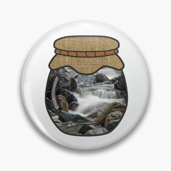 Item preview, Bubblng River In A Jar designed and sold by couragetoday.