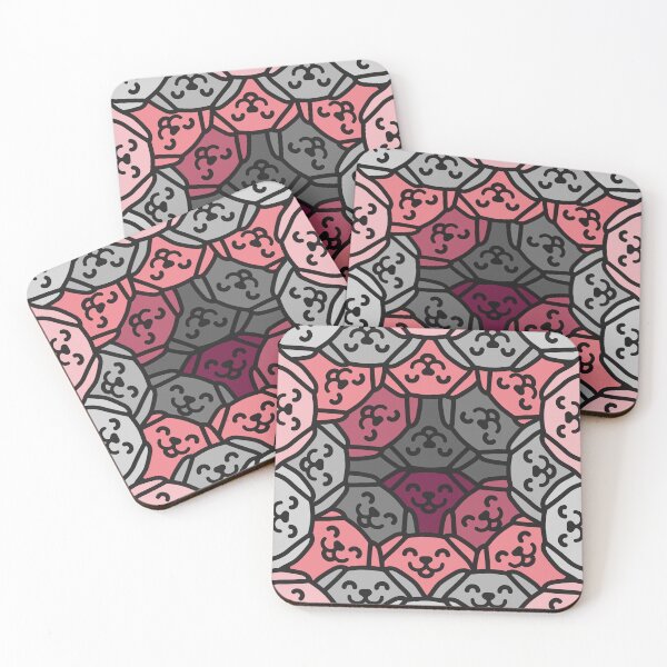 Item preview, Cute Pink Dog Geometric - Close Up designed and sold by Imjustclicking.