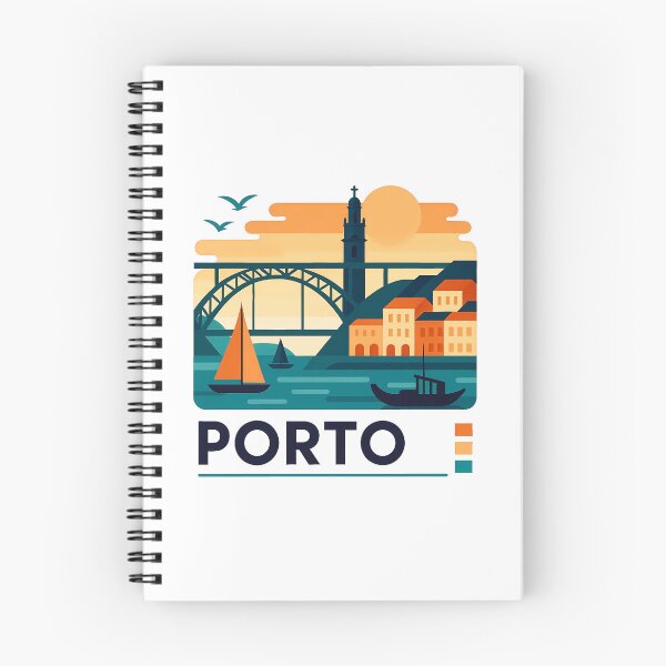 Item preview, Porto Portugal Travel Poster - Dom Luis I Bridge Wall Art designed and sold by OzzFrequency.