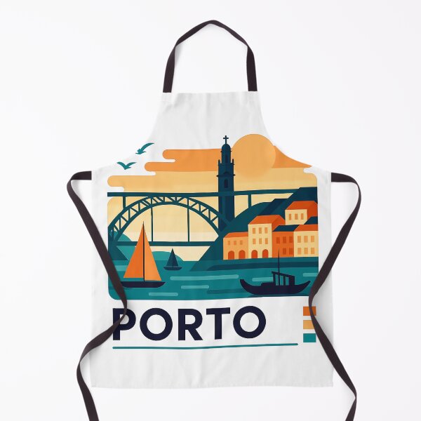 Item preview, Porto Portugal Travel Poster - Dom Luis I Bridge Wall Art designed and sold by OzzFrequency.