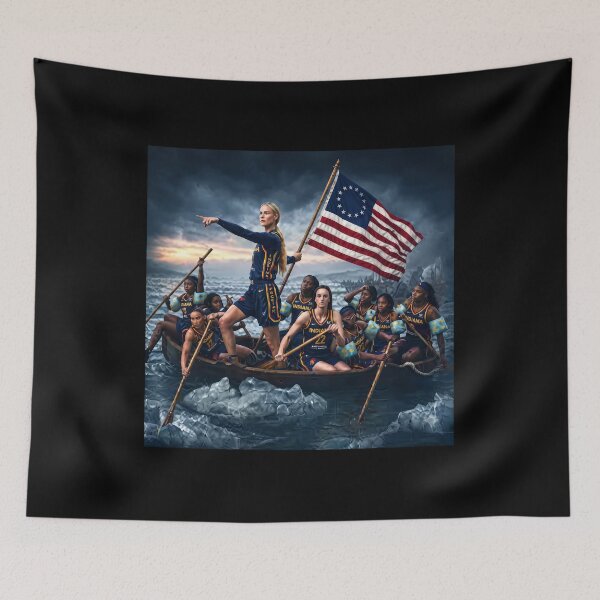 Item preview, Sophie Cunningham Caitlin Clark Crossing The Delaware designed and sold by yuckticke.