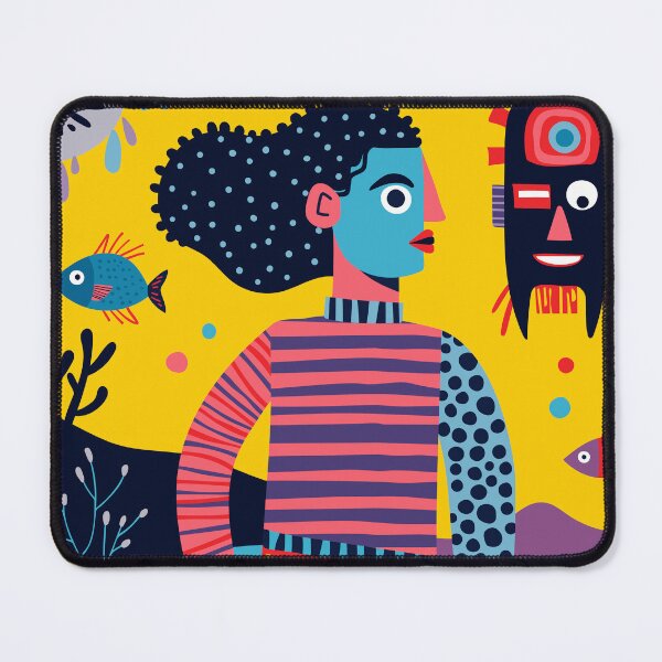 Item preview, Retro Pop Art Surfer designed and sold by Arubi-Art.