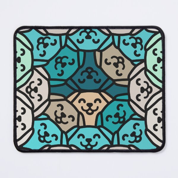 Item preview, Cute Green Dog Pattern designed and sold by Imjustclicking.