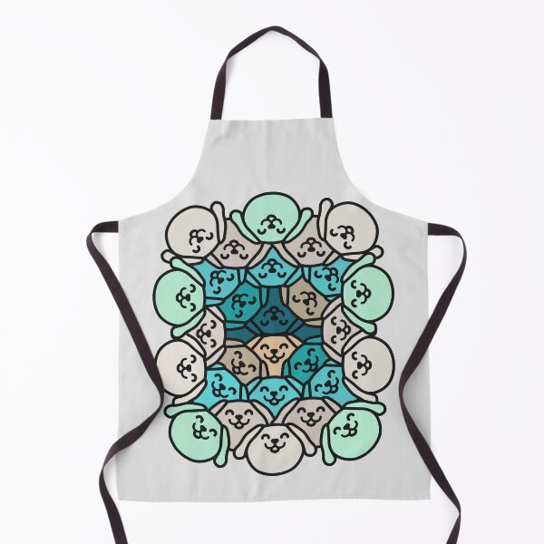 Item preview, Cute Green Dog Pattern designed and sold by Imjustclicking.