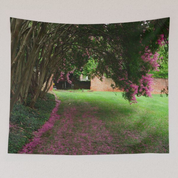 Item preview, Pink Crepe Myrtle Walkway I designed and sold by OHPhotography.
