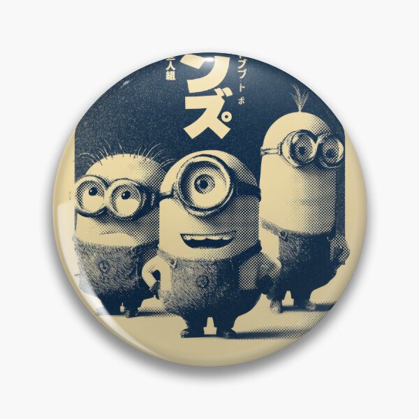 Item preview, Little Minions Vintage Duotone Poster  designed and sold by AnimeArsenalPrints.