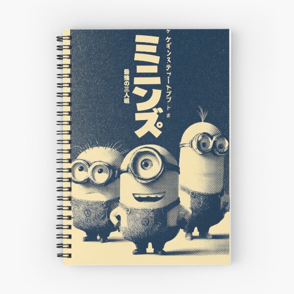 Item preview, Little Minions Vintage Duotone Poster  designed and sold by AnimeArsenalPrints.