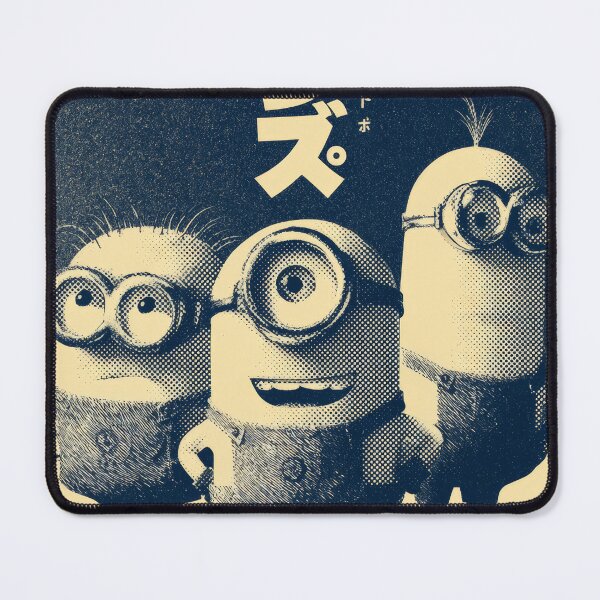 Item preview, Little Minions Vintage Duotone Poster designed and sold by AnimeArsenalPrints.