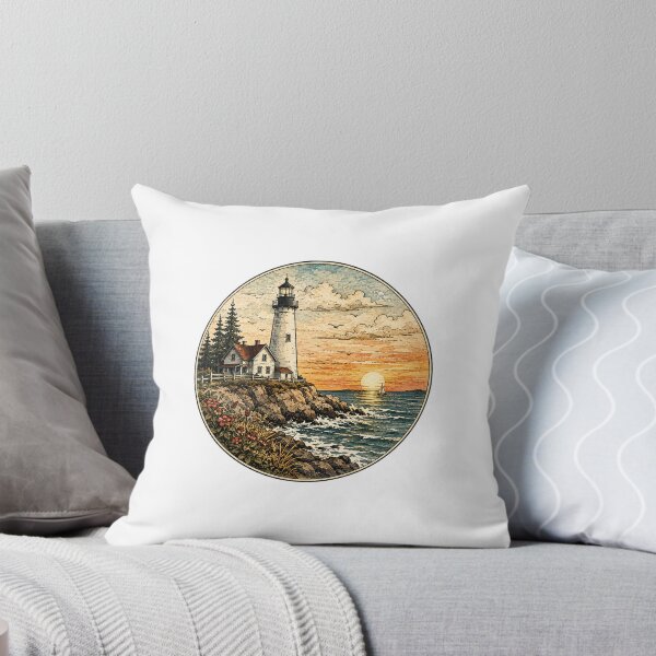 Item preview, Lighthouse Ocean Landscape designed and sold by Mountainman420.
