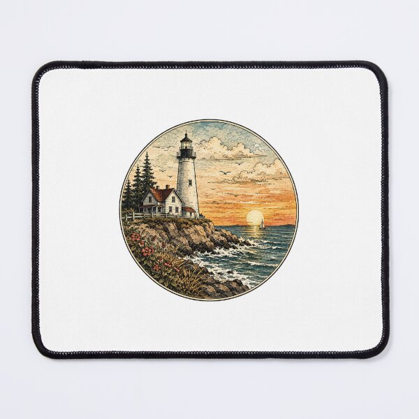 Item preview, Lighthouse Ocean Landscape designed and sold by Mountainman420.