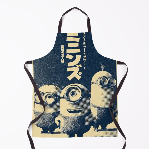 Item preview, Little Minions Vintage Duotone Poster designed and sold by AnimeArsenalPrints.
