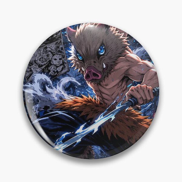 Item preview, Inosuke fan art anime japanese m designed and sold by Arjun4282.