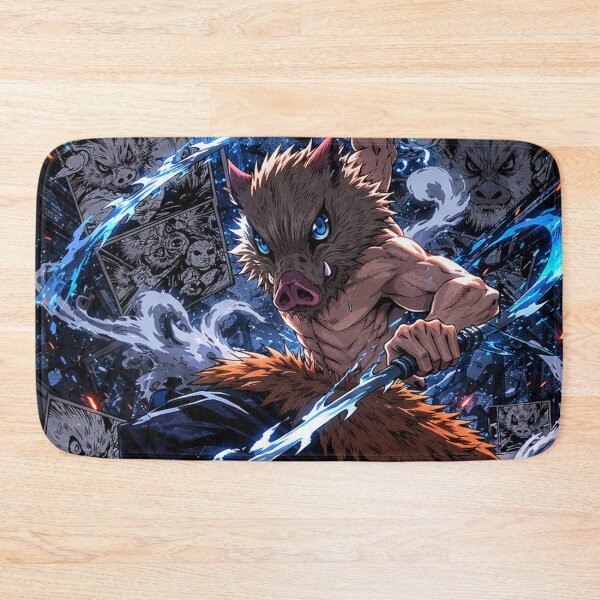 Item preview, Inosuke fan art anime japanese m designed and sold by Arjun4282.
