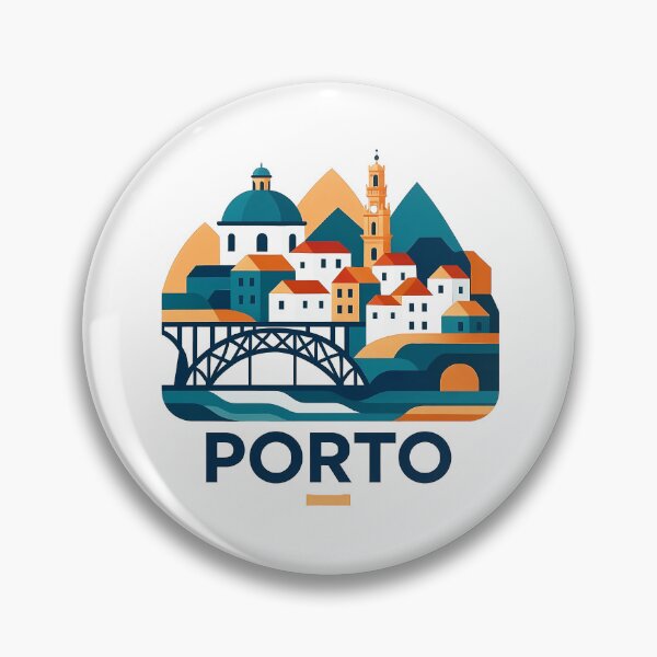 Item preview, Porto Portugal Travel Poster - Dom Luis I Bridge Wall Art designed and sold by OzzFrequency.