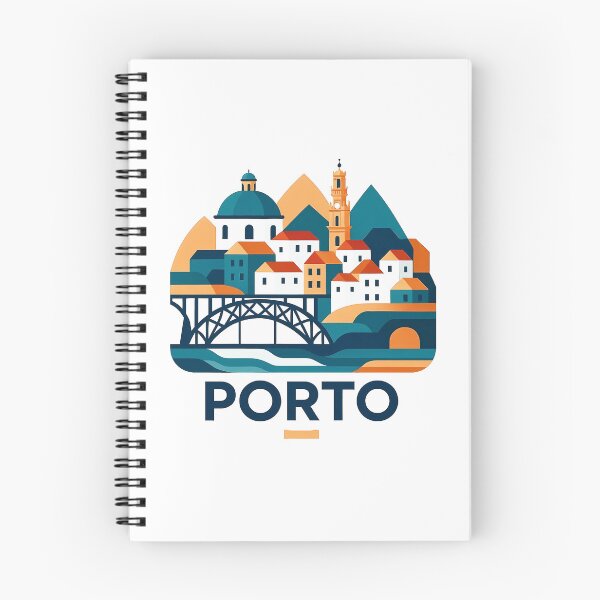 Item preview, Porto Portugal Travel Poster - Dom Luis I Bridge Wall Art designed and sold by OzzFrequency.