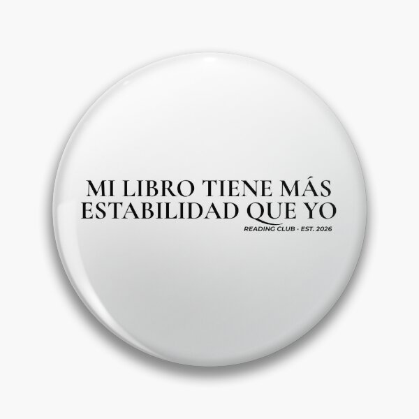 Item preview, My Book Is More Stable Than I Am - Humorous Reader Quote, Reading Club designed and sold by TrazoLibreCo7.