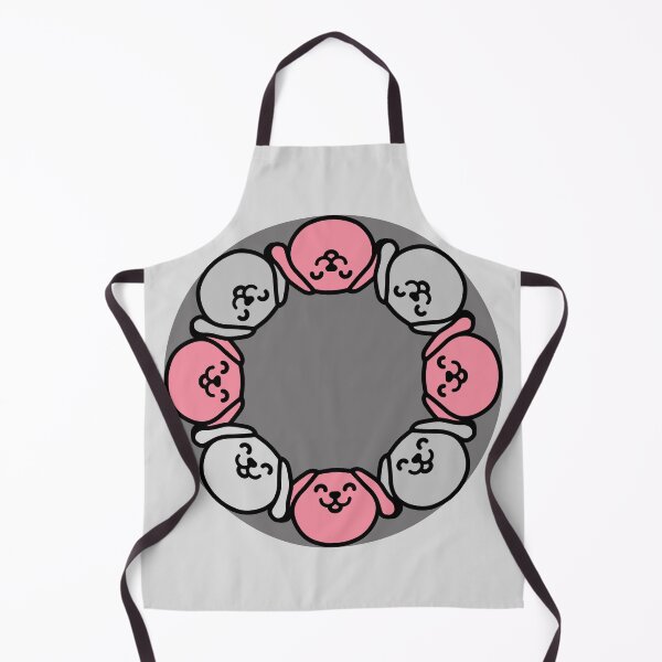 Item preview, Cute Pink Dog in Circle designed and sold by Imjustclicking.