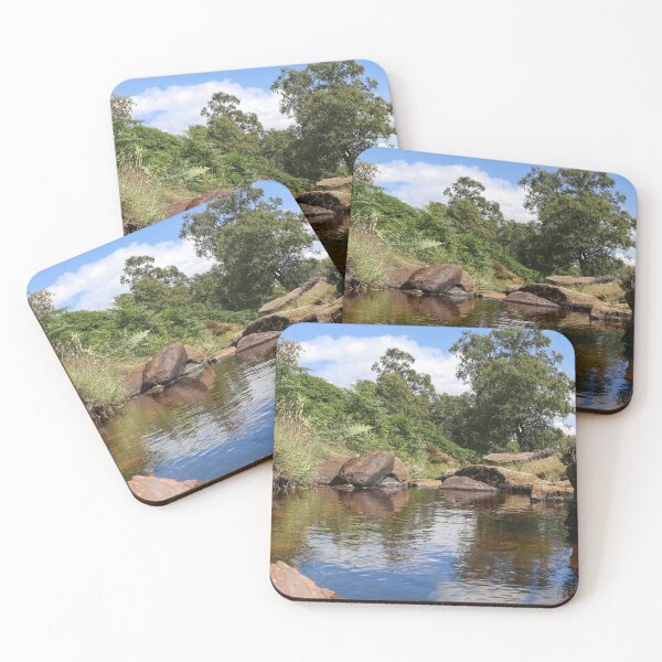 Item preview, Summer's Day Brontë Beck Haworth Moor Stream Photo Print designed and sold by OnHeathAndMoor.