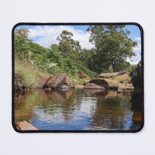 Item preview, Summer's Day Brontë Beck Haworth Moor Stream Photo Print designed and sold by OnHeathAndMoor.