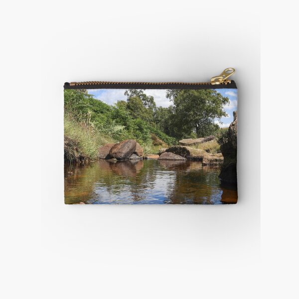 Item preview, Summer's Day Brontë Beck Haworth Moor Stream Photo Print designed and sold by OnHeathAndMoor.
