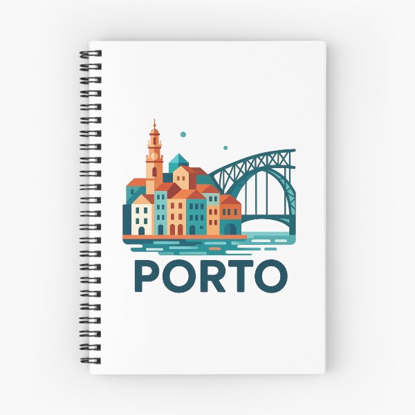 Item preview, Porto Portugal Travel Poster - Dom Luis I Bridge Wall Art designed and sold by OzzFrequency.