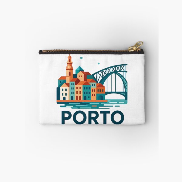 Item preview, Porto Portugal Travel Poster - Dom Luis I Bridge Wall Art designed and sold by OzzFrequency.